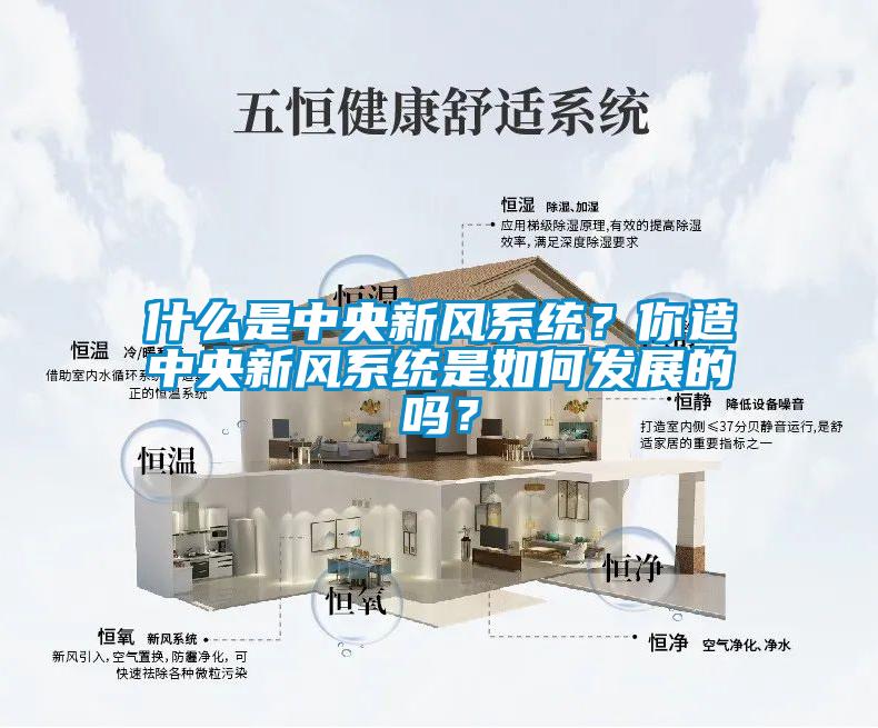 什么是中央新風(fēng)系統(tǒng)？你造中央新風(fēng)系統(tǒng)是如何發(fā)展的嗎？