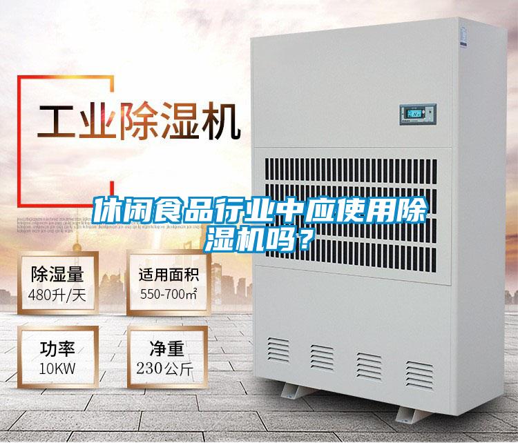 休閑食品行業中應使用除濕機嗎？