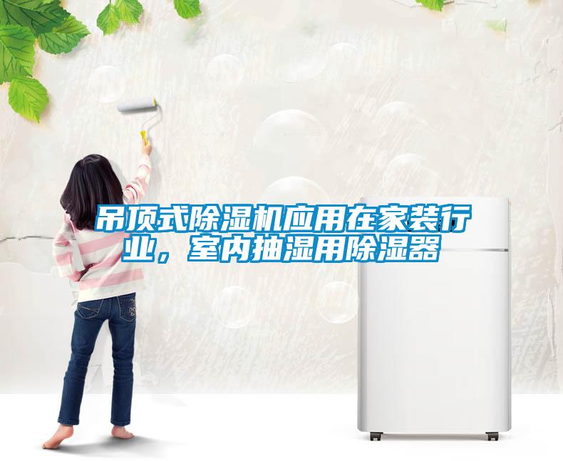 吊頂式除濕機(jī)應(yīng)用在家裝行業(yè)，室內(nèi)抽濕用除濕器