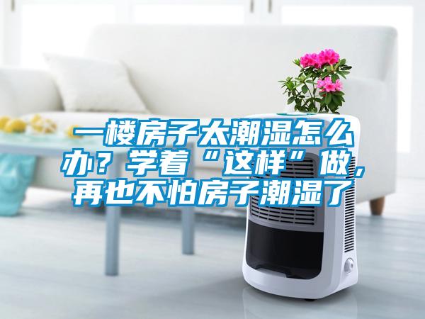 一樓房子太潮濕怎么辦？學著“這樣”做，再也不怕房子潮濕了