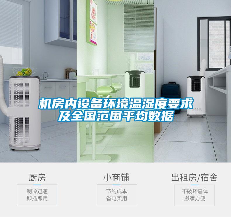機房內設備環境溫濕度要求及全國范圍平均數據