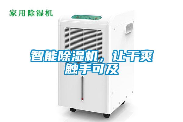 智能除濕機，讓干爽觸手可及