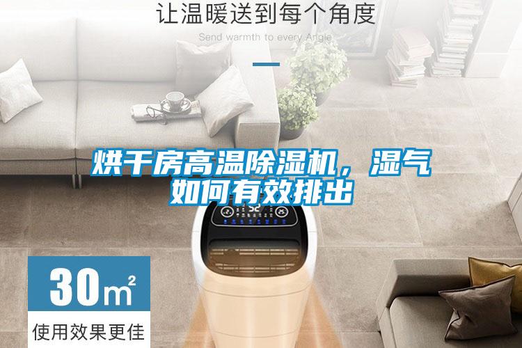 烘干房高溫除濕機，濕氣如何有效排出