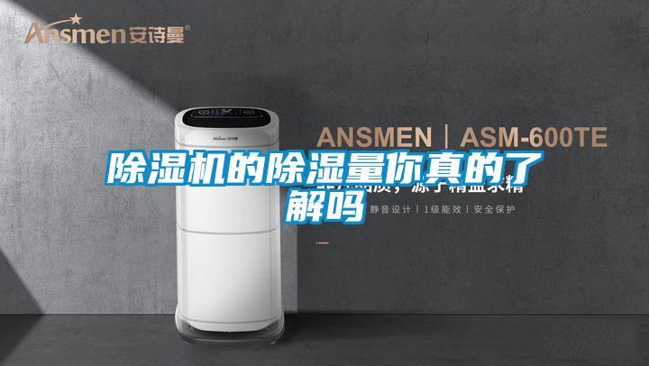 除濕機(jī)的除濕量你真的了解嗎