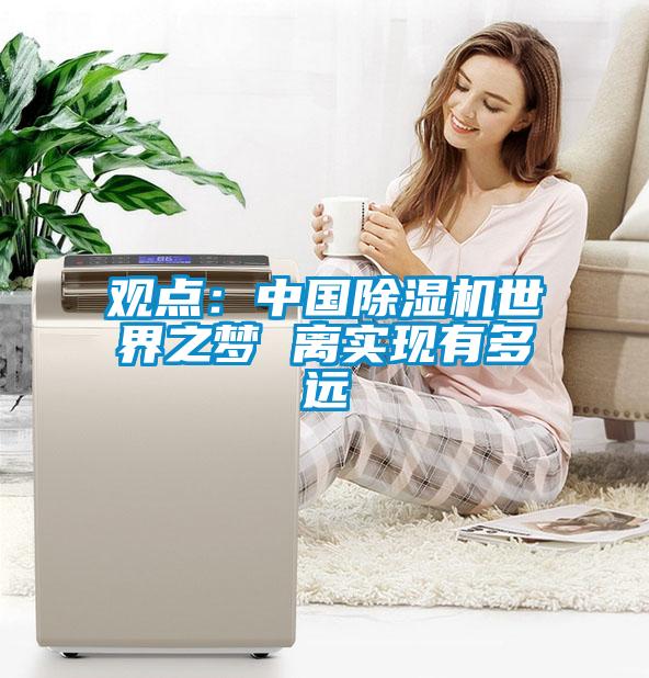 觀點：中國除濕機世界之夢 離實現(xiàn)有多遠