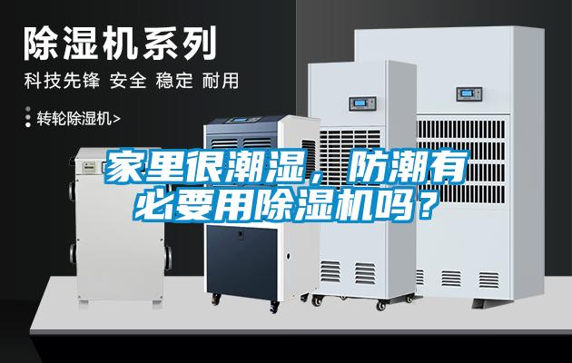 家里很潮濕，防潮有必要用除濕機嗎？
