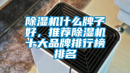 除濕機什么牌子好，推薦除濕機十大品牌排行榜排名