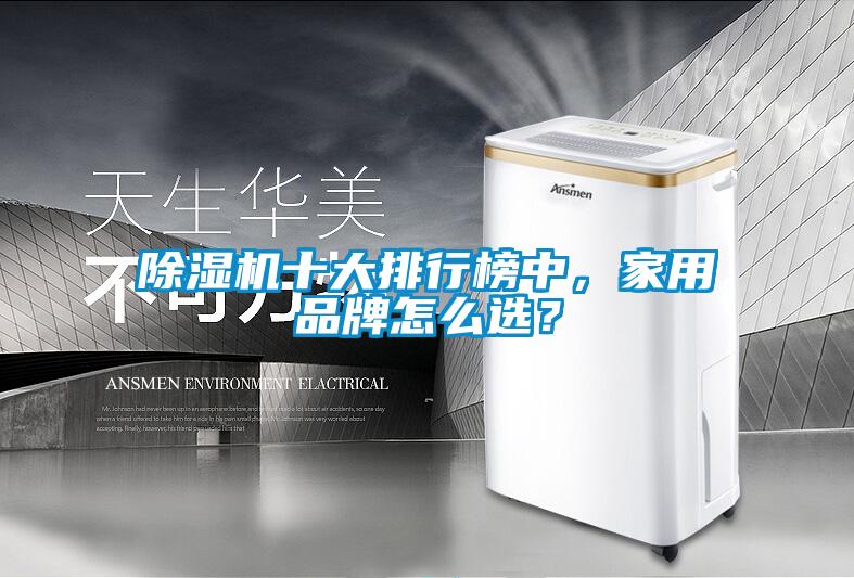 除濕機十大排行榜中，家用品牌怎么選？