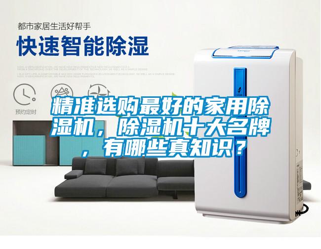 精準選購最好的家用除濕機，除濕機十大名牌，有哪些真知識？