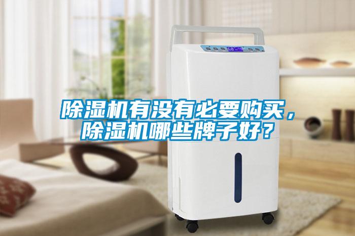 除濕機有沒有必要購買，除濕機哪些牌子好？