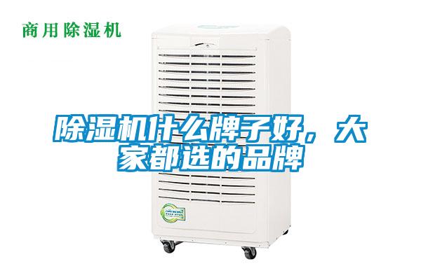除濕機什么牌子好，大家都選的品牌