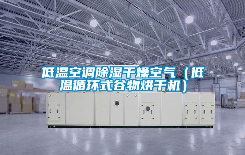 低溫空調除濕干燥空氣（低溫循環(huán)式谷物烘干機）