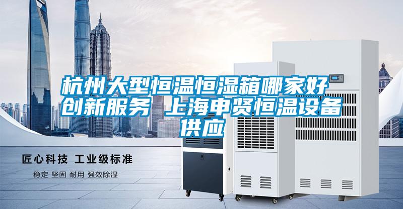 杭州大型恒溫恒濕箱哪家好 創(chuàng)新服務 上海申賢恒溫設備供應
