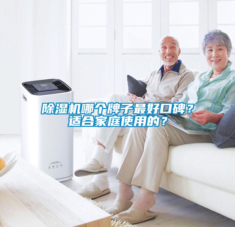 除濕機哪個牌子最好口碑？適合家庭使用的？