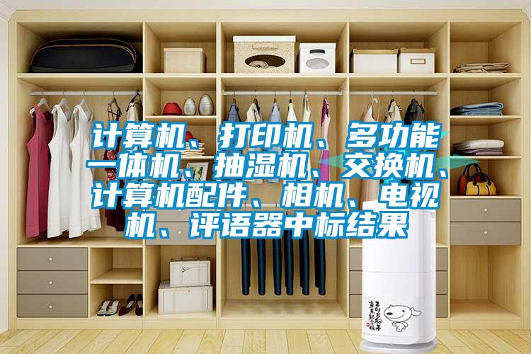 計算機、打印機、多功能一體機、抽濕機、交換機、計算機配件、相機、電視機、評語器中標結果