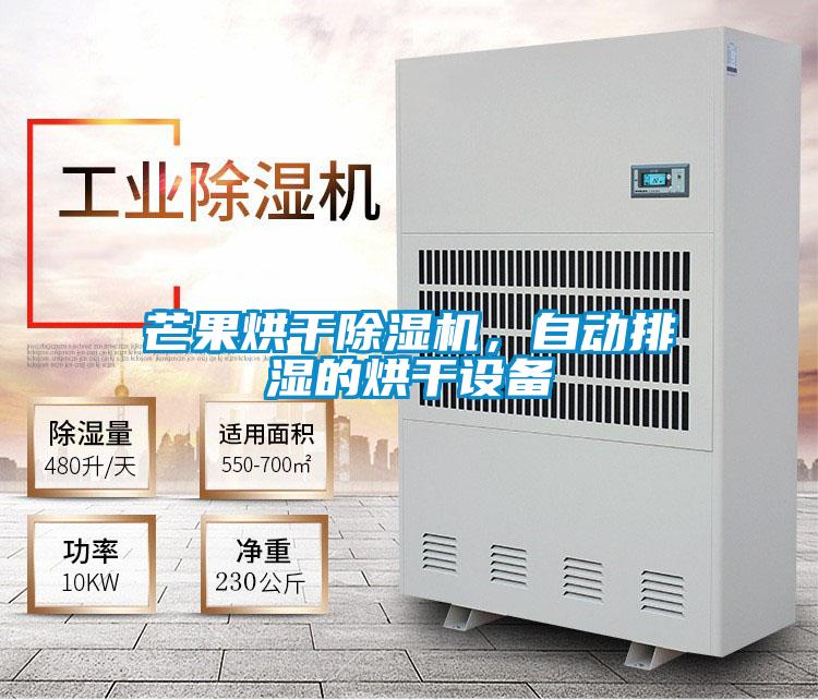 芒果烘干除濕機，自動排濕的烘干設備