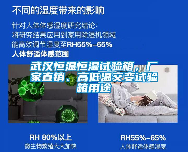 武漢恒溫恒濕試驗(yàn)箱，廠家直銷、高低溫交變?cè)囼?yàn)箱用途