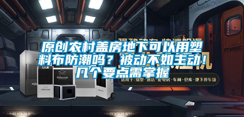 原創農村蓋房地下可以用塑料布防潮嗎？被動不如主動！幾個要點需掌握