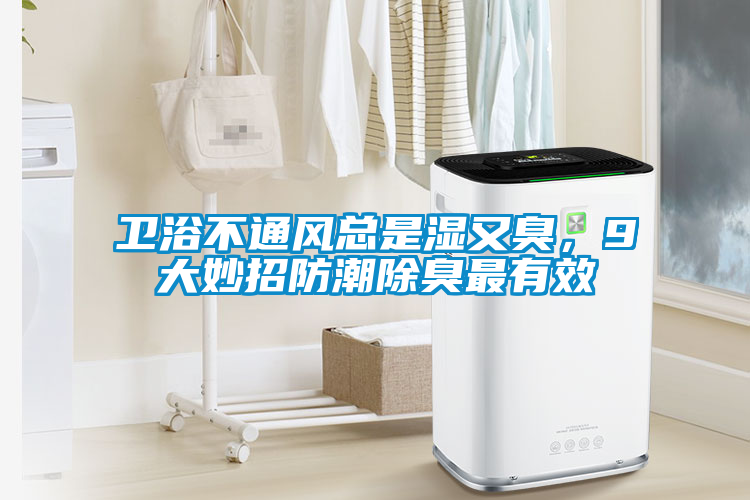 衛(wèi)浴不通風(fēng)總是濕又臭，9大妙招防潮除臭最有效