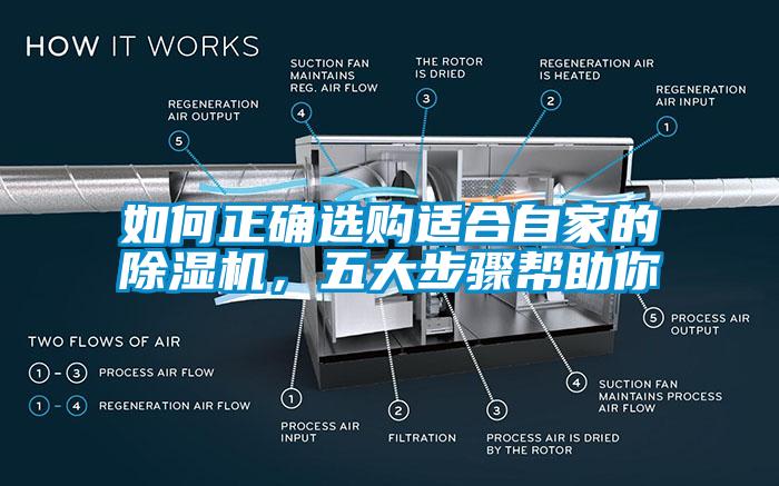 如何正確選購適合自家的除濕機，五大步驟幫助你