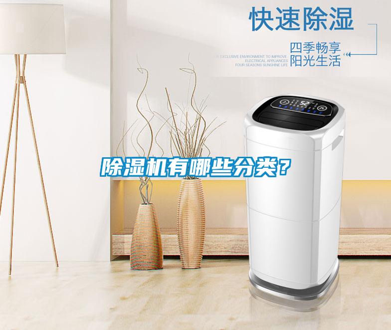除濕機有哪些分類？