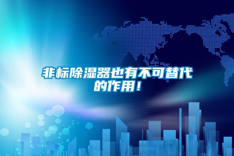 非標除濕器也有不可替代的作用！