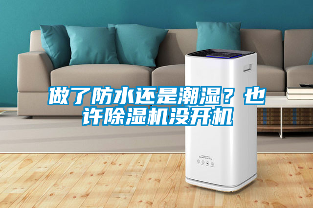 做了防水還是潮濕？也許除濕機(jī)沒(méi)開(kāi)機(jī)