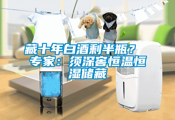 藏十年白酒剩半瓶？ 專家：須深窖恒溫恒濕儲(chǔ)藏