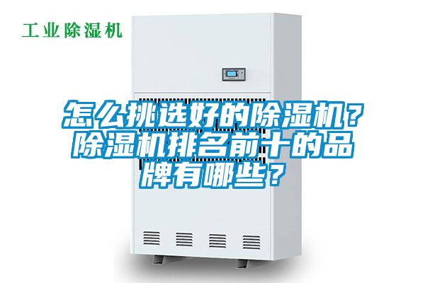 怎么挑選好的除濕機(jī)？除濕機(jī)排名前十的品牌有哪些？