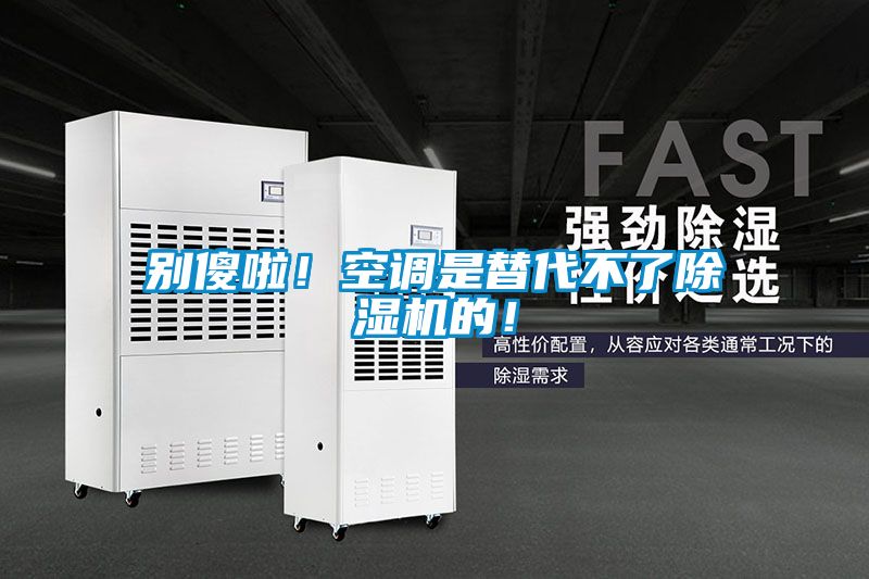 別傻啦！空調(diào)是替代不了除濕機的！