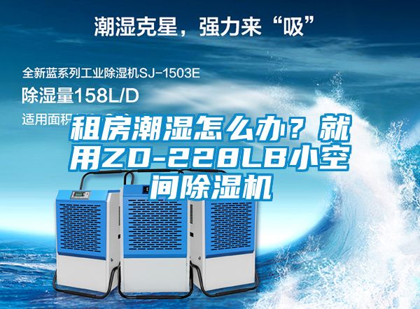 租房潮濕怎么辦？就用ZD-228LB小空間除濕機