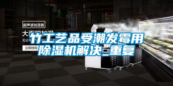 竹工藝品受潮發(fā)霉用除濕機解決_重復(fù)