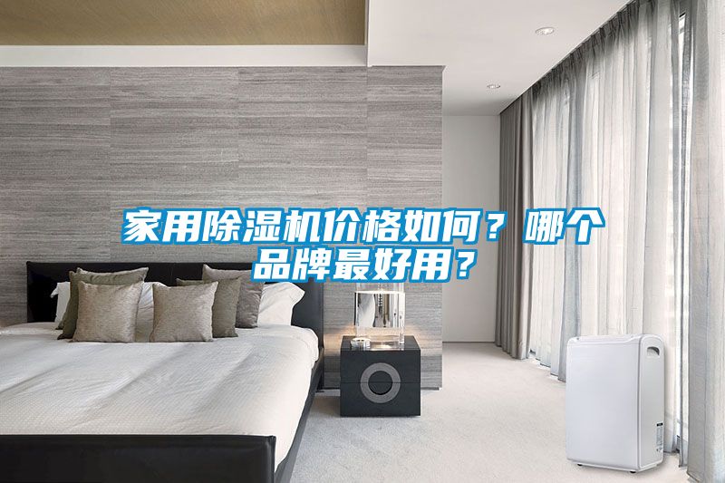 家用除濕機價格如何？哪個品牌最好用？