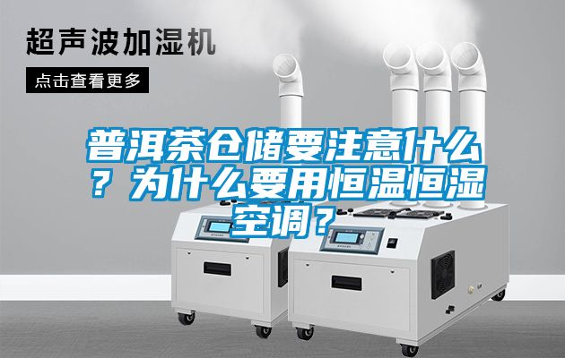 普洱茶倉儲要注意什么？為什么要用恒溫恒濕空調？