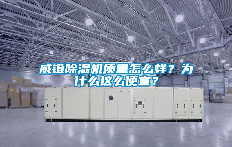 威鐙除濕機質量怎么樣？為什么這么便宜？