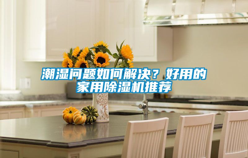 潮濕問題如何解決？好用的家用除濕機推薦